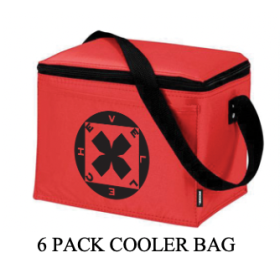 6 Pack Beverage Can Cooler Bag 